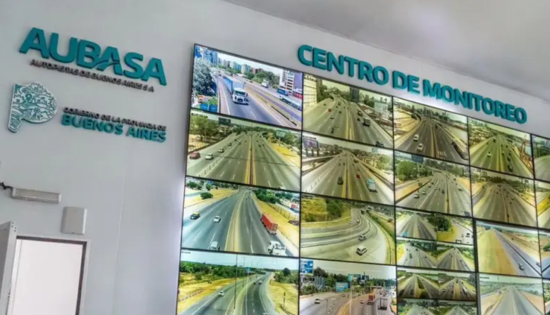 El "Ojo del halcón" que vigila la Autopista Buenos Aires-La Plata
