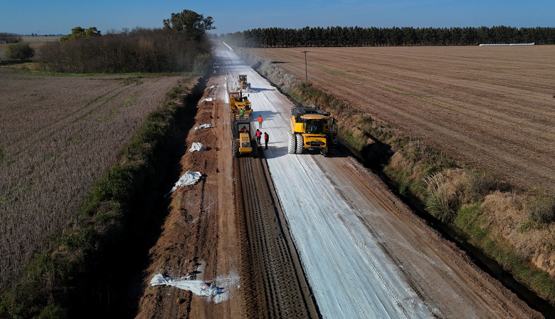 General Paz: comenzó la obra de reconstrucción del acceso a Renner
