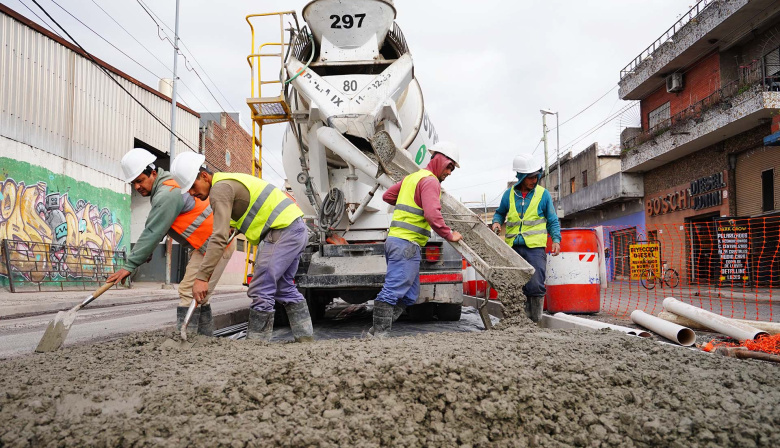 Avanza la obra de repavimentación de la Ruta Provincial Nº 4, en General San Martín