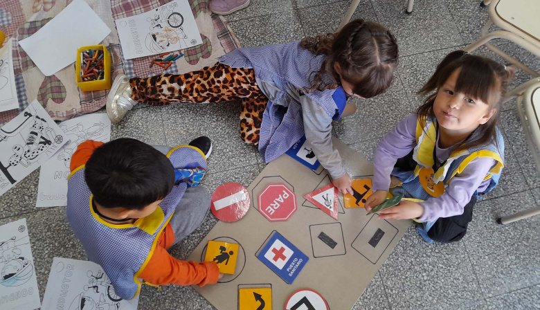 Seguridad Vial: se realizaron nuevas actividades pedagógicas con alumnas y alumnos