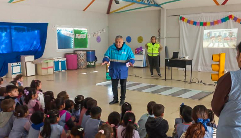 Educación vial en instituciones de San Miguel y Saladillo