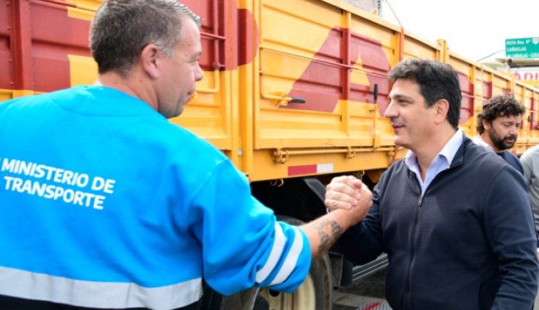 Transporte retiró de las rutas bonaerenses más de mil toneladas en exceso