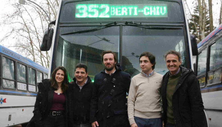 Transporte recuperó el servicio que une Mercedes, Suipacha, Chivilcoy y Alberti