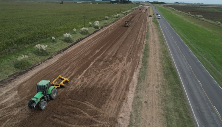 Avanzan las obras de la nueva autovía de la Ruta Provincial 11