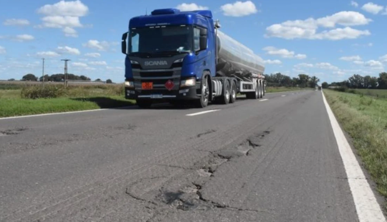 Piden a Vialidad la reparación urgente de la Ruta Nacional 33