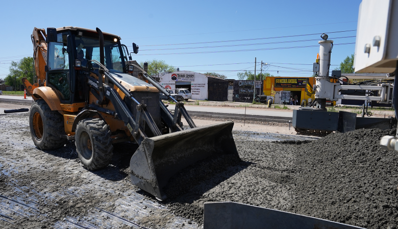 Máquinas en marcha: avanza la duplicación de calzada de la Ruta Provincial Nº 40