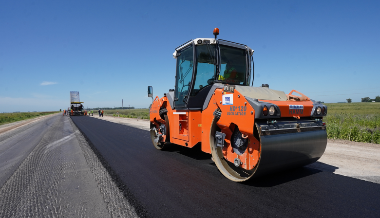 Avanza la obra de repavimentación de la Ruta Provincial Nº 51