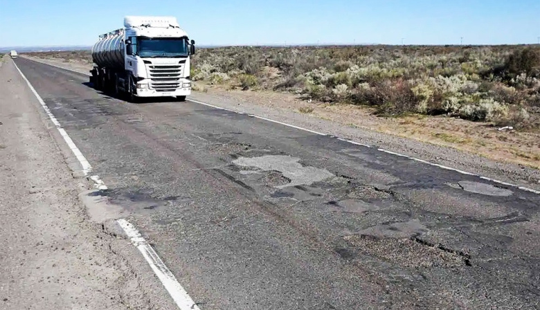 El 70% de las rutas está deteriorada por falta de mantenimiento