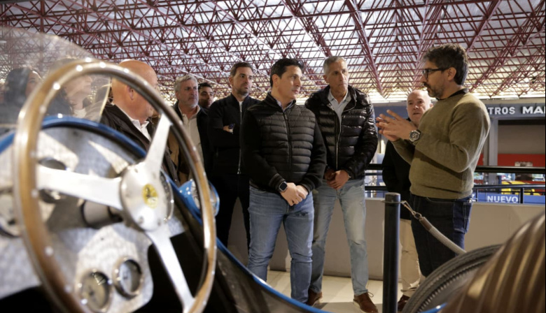 Marinucci recorrió las obras del Autódromo Fangio y avanzó con una agenda de educación vial en Balcarce