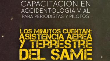 Capacitación en accidentología vial para periodistas y pilotos