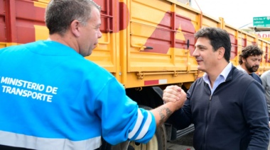 Transporte retiró de las rutas bonaerenses más de mil toneladas en exceso