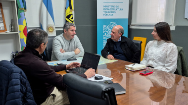 Roberto Caggiano recibió al intendente de Coronel Suárez