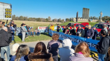 Banderazos de vecinos en rutas nacionales para reclamar por su mal estado