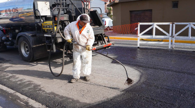 Hurlingham: avanzan los trabajos en la Ruta Provincial Nº 4