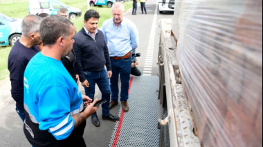 Rutas provinciales: se retiraron 3.500 toneladas de sobrepeso en lo que va de 2025