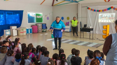 Educación vial en instituciones de San Miguel y Saladillo