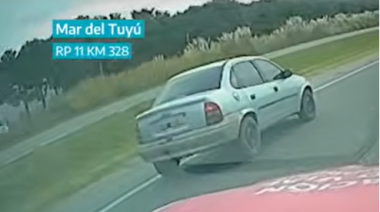 Interceptaron a conductor profesional hablando por celular y sin licencia ni VTV
