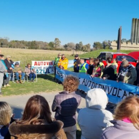 Banderazos de vecinos en rutas nacionales para reclamar por su mal estado
