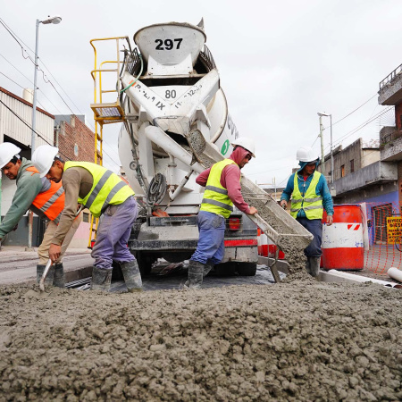 Avanza la obra de repavimentación de la Ruta Provincial Nº 4, en General San Martín