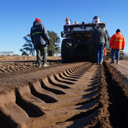 Obra pública en la Provincia de Buenos Aires: las máquinas no se detienen