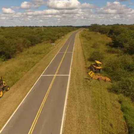 Vialidad Nacional reactiva las obras de mantenimiento en rutas nacionales de Formosa