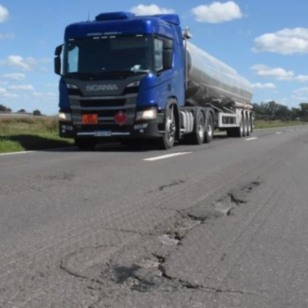 Piden a Vialidad la reparación urgente de la Ruta Nacional 33