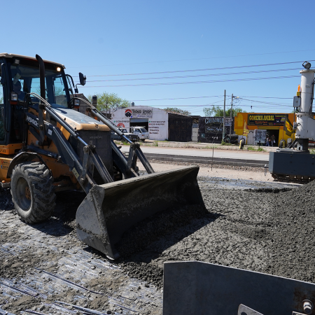 Máquinas en marcha: avanza la duplicación de calzada de la Ruta Provincial Nº 40