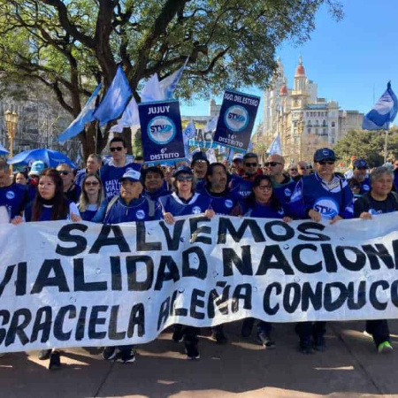 Trabajadores viales repudiaron el aumento a funcionarios mientras llevan 13 meses sin paritarias