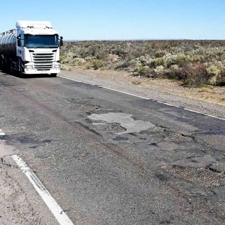 El 70% de las rutas está deteriorada por falta de mantenimiento